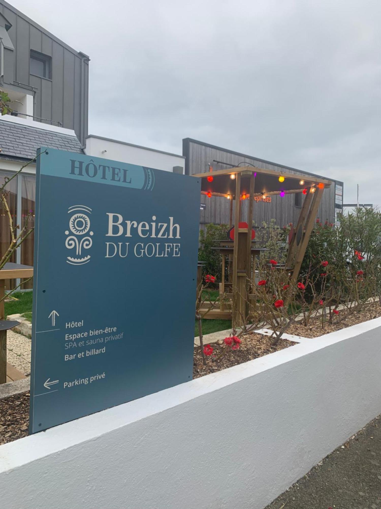 Hotel Breizh Du Golfe Arzon Dış mekan fotoğraf